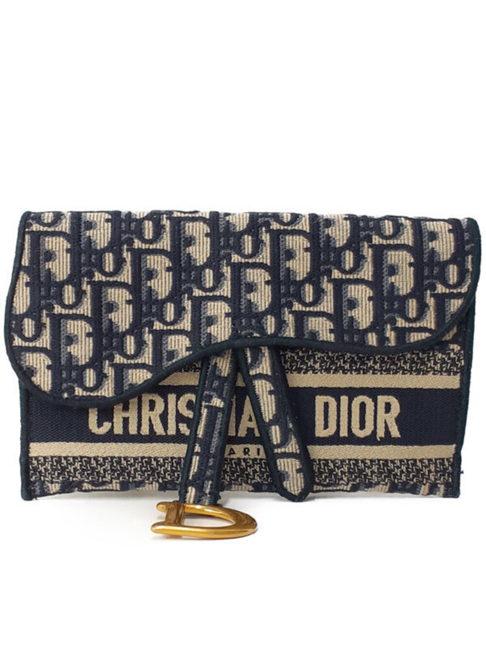 Christian Dior Oblique Saddle Shoulder Bag